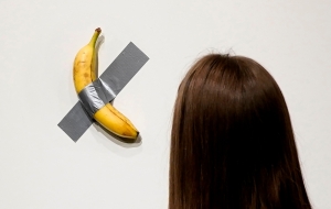 ‘What does this say about us?’ Italian artist labels duct-taped 25c banana that sold for US$6.2m as ‘provocation’ 