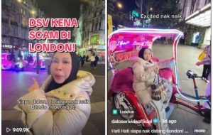 Vida gets ripped off with £235 bill after London rickshaw ride