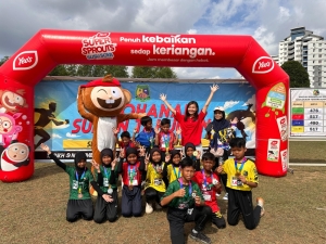 Yeo’s supports Ministry of Education’s school sports programme with nutritional boost for 300,000 primary students nationwide